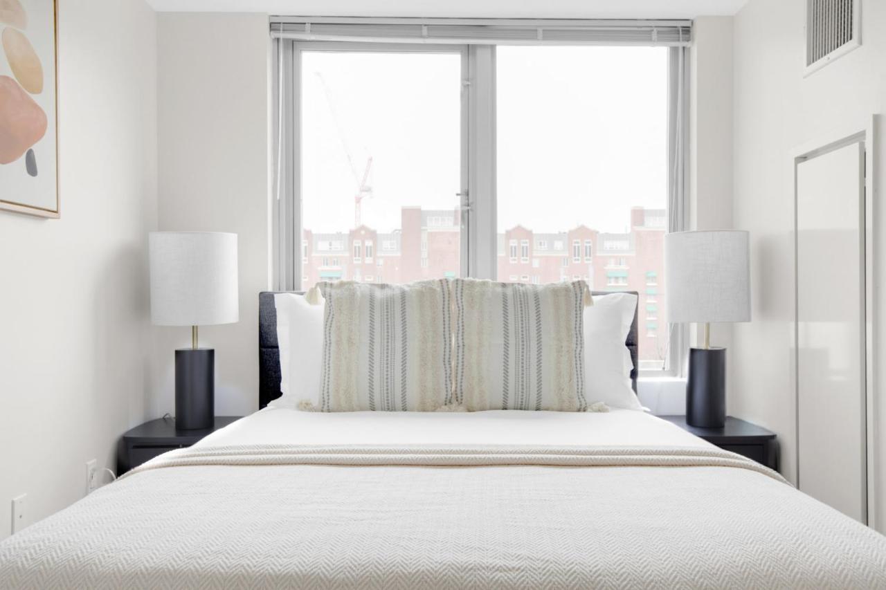Ferienwohnung E Cambridge 1Br W Wd Gym Steps From Train Bos-524 Boston Exterior foto
