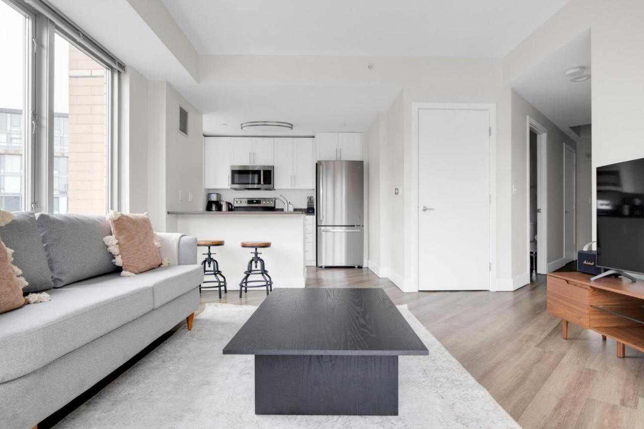 Ferienwohnung E Cambridge 1Br W Wd Gym Steps From Train Bos-524 Boston Exterior foto