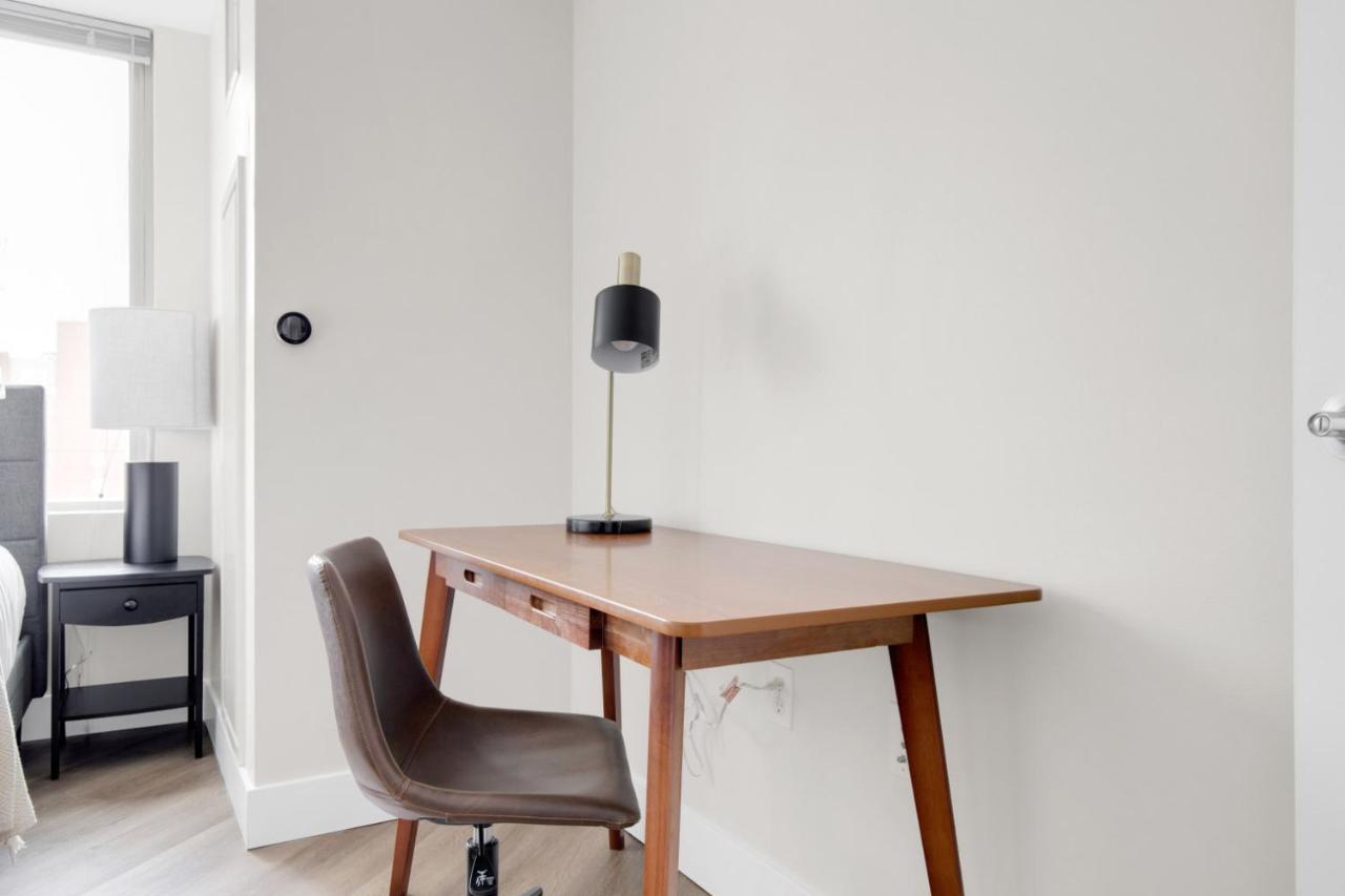 Ferienwohnung E Cambridge 1Br W Wd Gym Steps From Train Bos-524 Boston Exterior foto