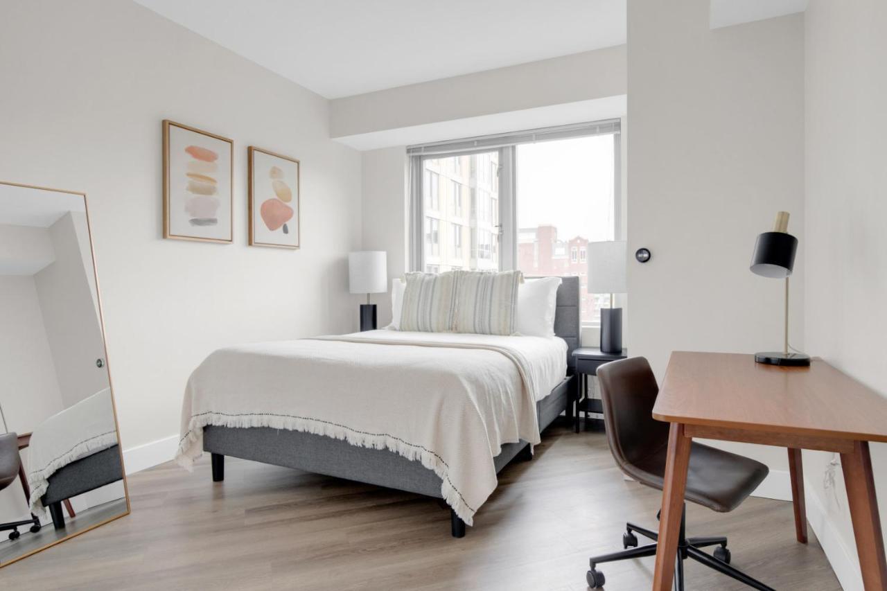 Ferienwohnung E Cambridge 1Br W Wd Gym Steps From Train Bos-524 Boston Exterior foto